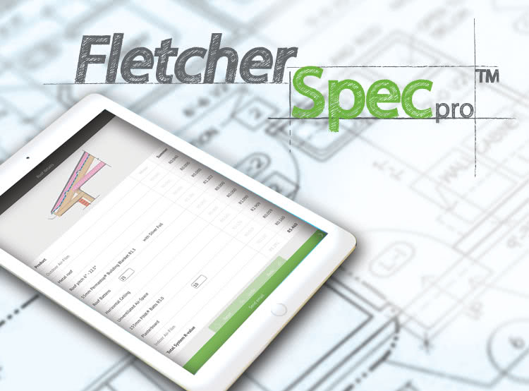 Fletecher spec pro image with an ipad